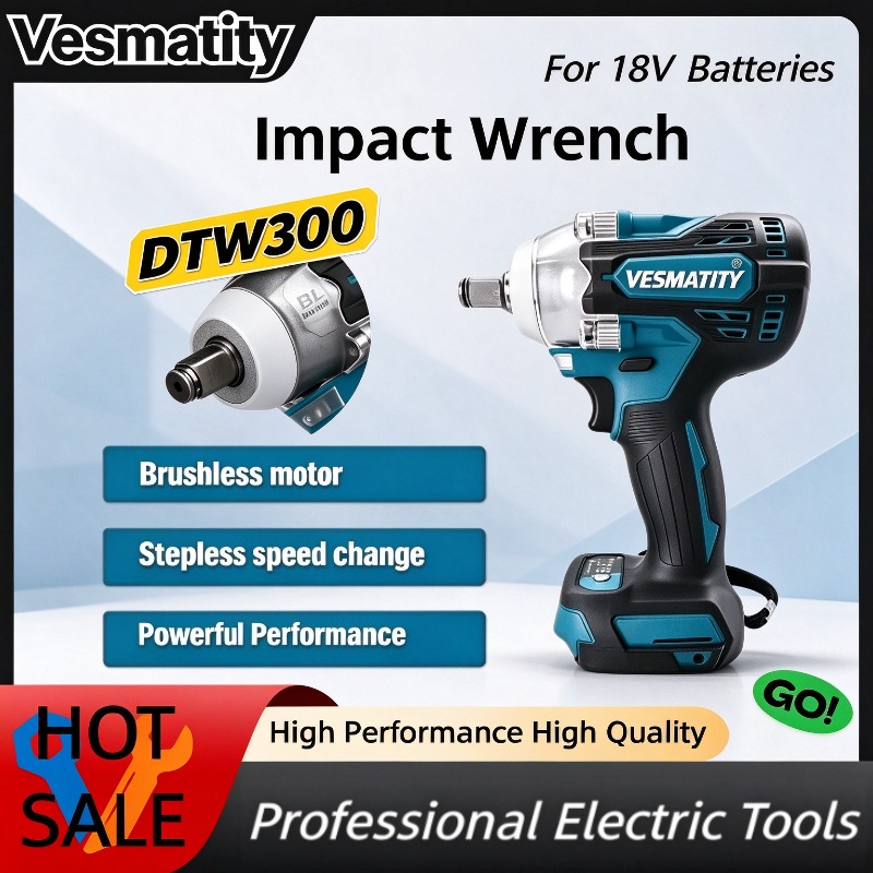 Makita Drill Dtw300 - Klucz udarowy DTW300, moment obrotowy 330