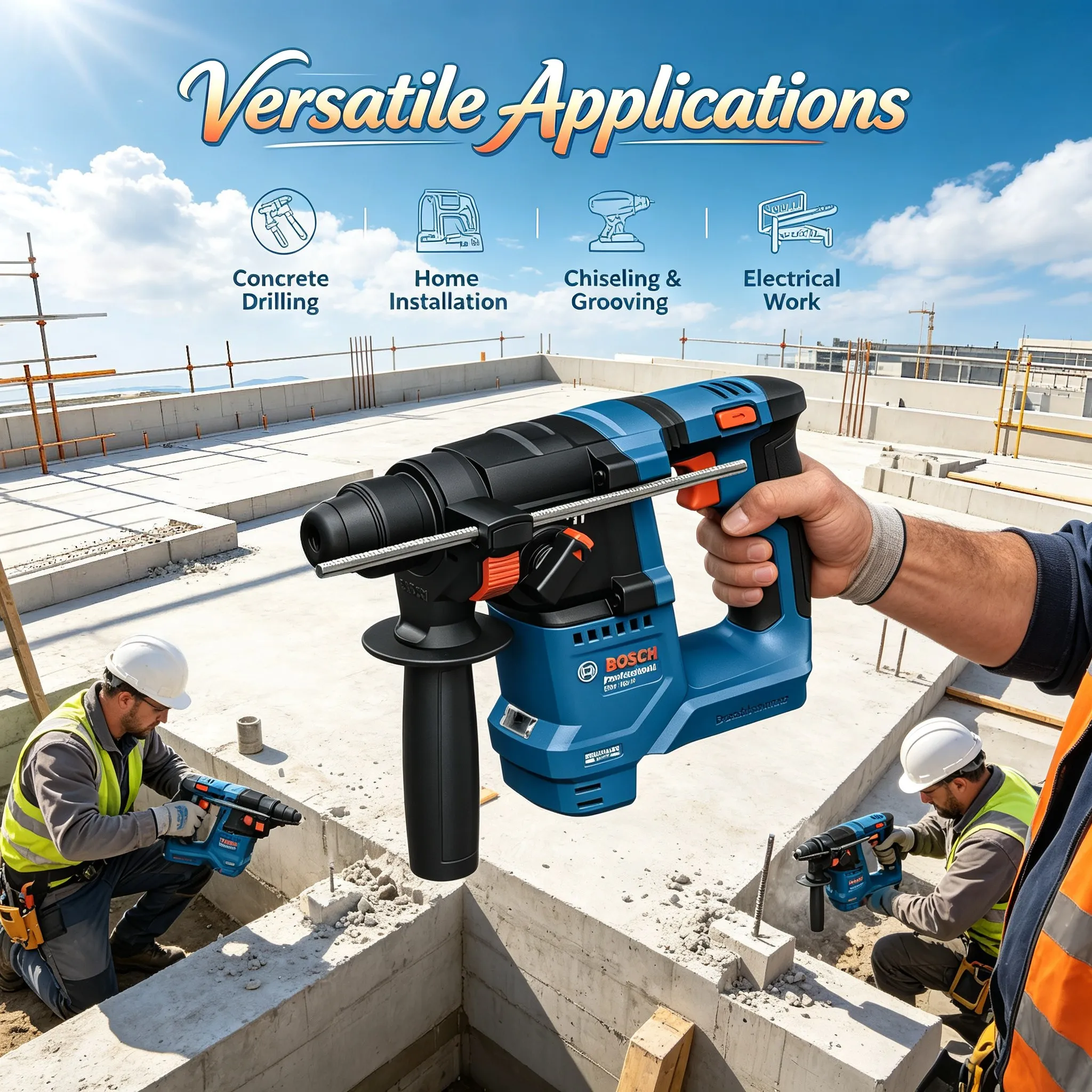 BOSCH GBH 18V-18 – akumulatoro – Power Tools Professional recenzja i cena