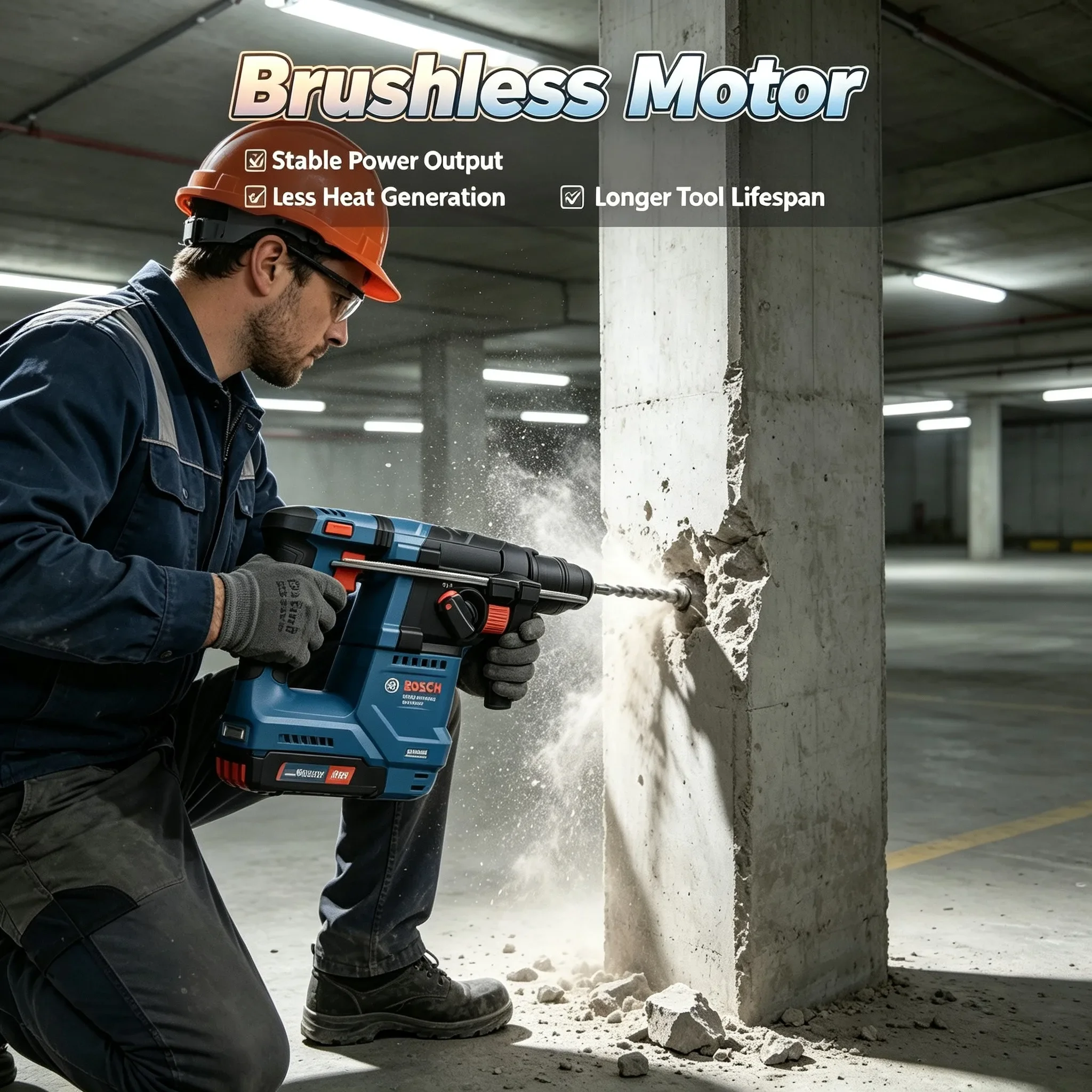 BOSCH GBH 18V-18 – akumulatoro – Power Tools Professional recenzja i cena