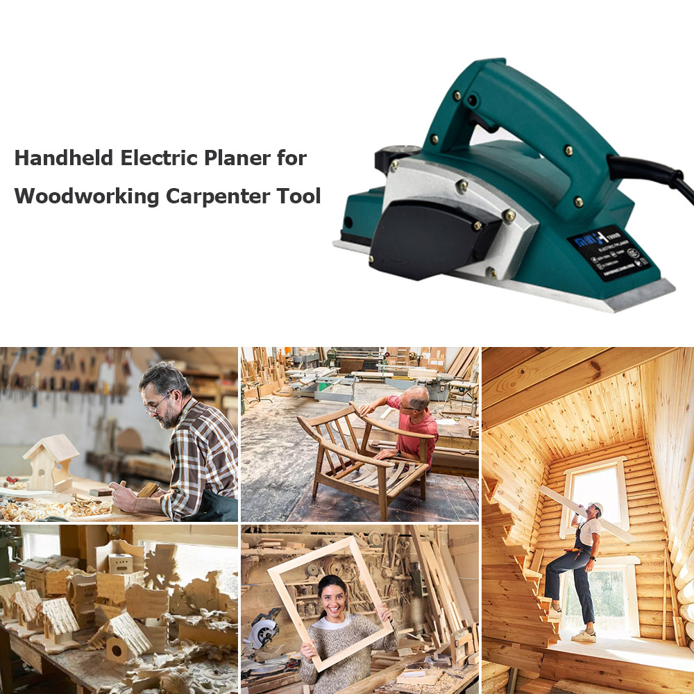 Ręczna strugarka elektryczna w – Planer Handheld Electric recenzja i cena